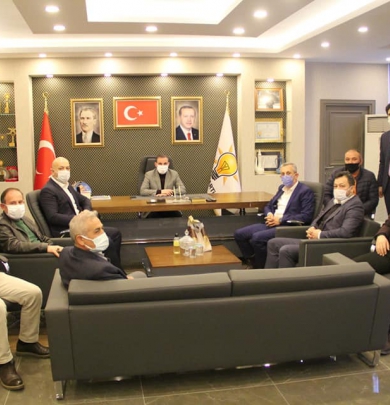 AK PARTİ SULTANBEYLİ İLÇE BAŞKANI ALİ TONBAŞA NEZAKET ZİYARETİMİZ