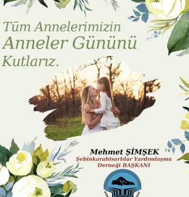 ANNELER GÜNÜ KUTLAMA MESAJI