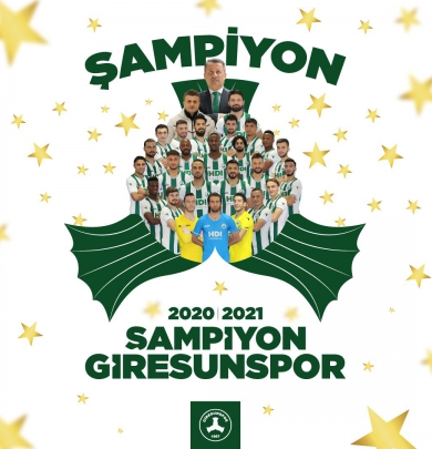 GİRESUN SPORUMUZUN ŞAMPİYONLUĞU KUTLU OLSUN