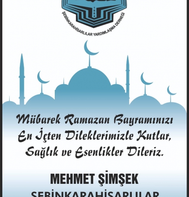 RAMAZAN BAYRAMINIZ MÜBAREK OLSUN