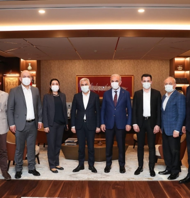 ÜMRANİYE BELEDİYE BAŞKANI İSMET YILDIRIM'A NEZAKET ZİYARETİMİZ