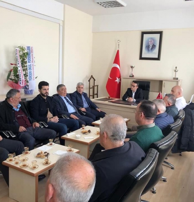 UYGULAMALI BİLİMLER YÜKSEKOKUL MÜDÜRÜNÜ ZİYARET ETTİK