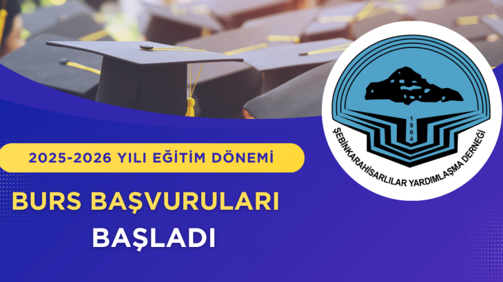2025-2026 YILI BURS BAŞVURULARI BAŞLADI