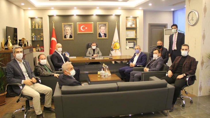AK PARTİ SULTANBEYLİ İLÇE BAŞKANI ALİ TONBAŞA NEZAKET ZİYARETİMİZ