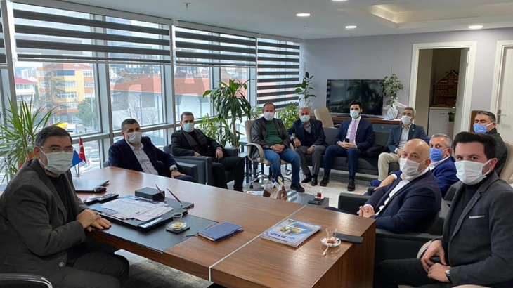 AK PARTİ ÜMRANİYE GENÇLİK KOLLARI BAŞKANI BURAK ÇİFTÇİYE HAYIRLI OLSUN ZİYARETİMİZ